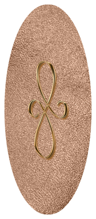 Bronze Scroll Shimmer Bronze